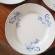 Set of 6 vintage plates made in France