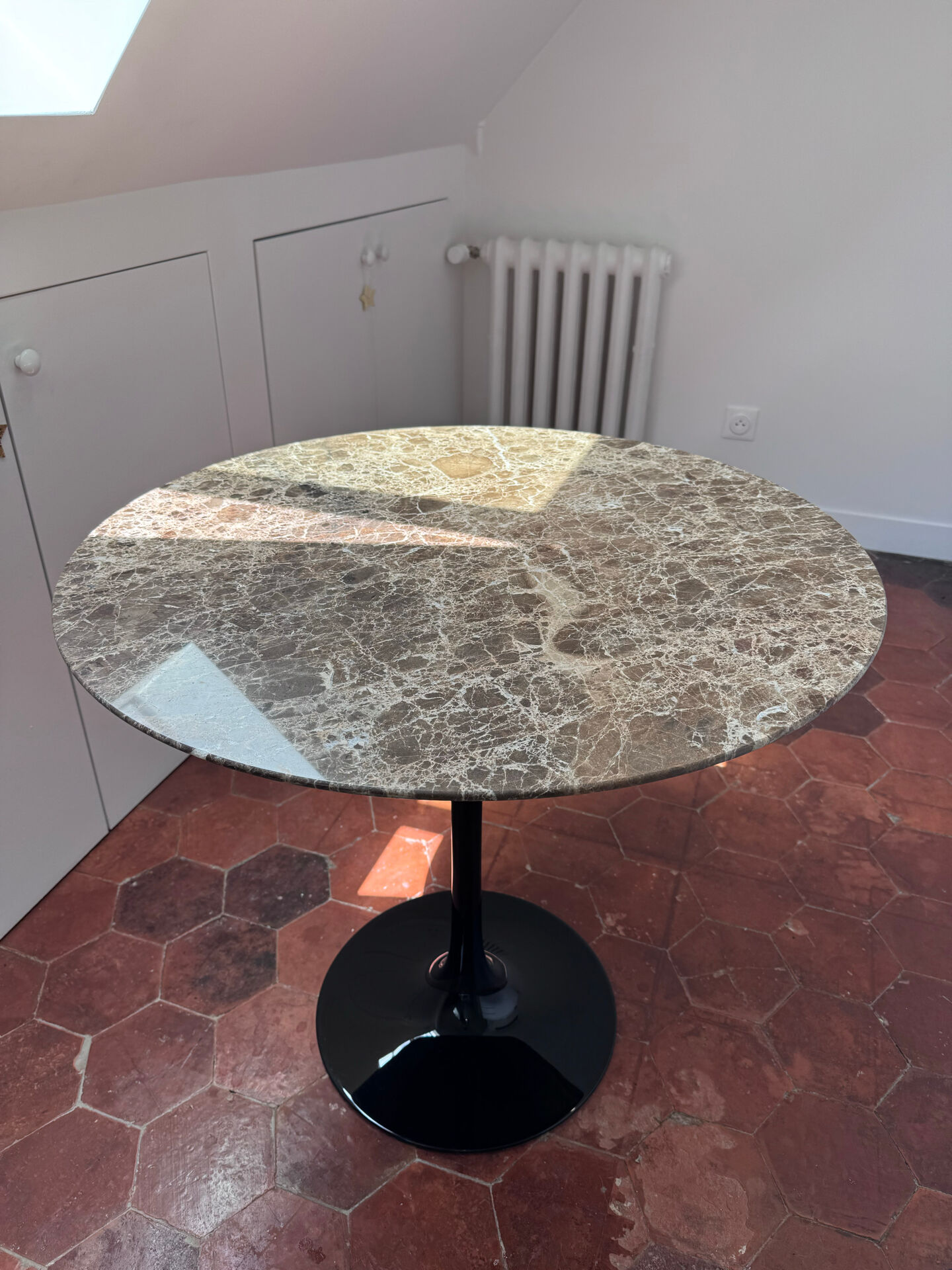Marble table