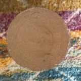 Sandstone roll vase, 80s