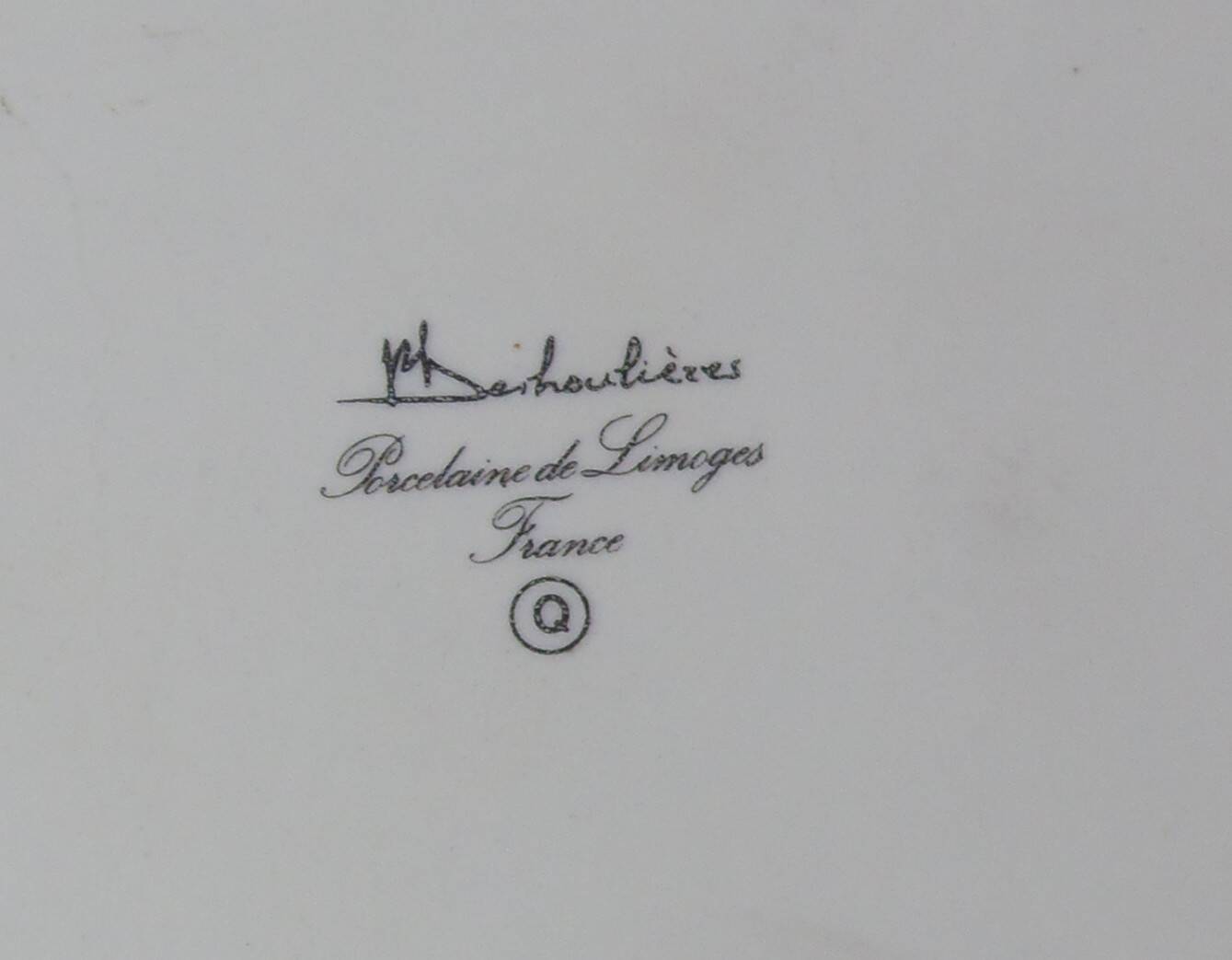 Cake dish Philippe Deshoulières 1980