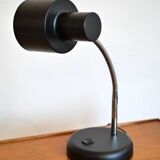 Matte black metal desk lamp