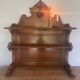 Elegant French Wall Shelf Saint-Hubert – Carved Walnut, Late 11th Century