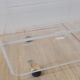 Bureau informatique en plexiglas David Lange