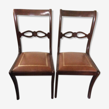 Lot de 2 chaises