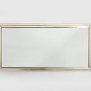 Large Hollywood Regency style Deknudt mirror, Belgium ca. 1980
