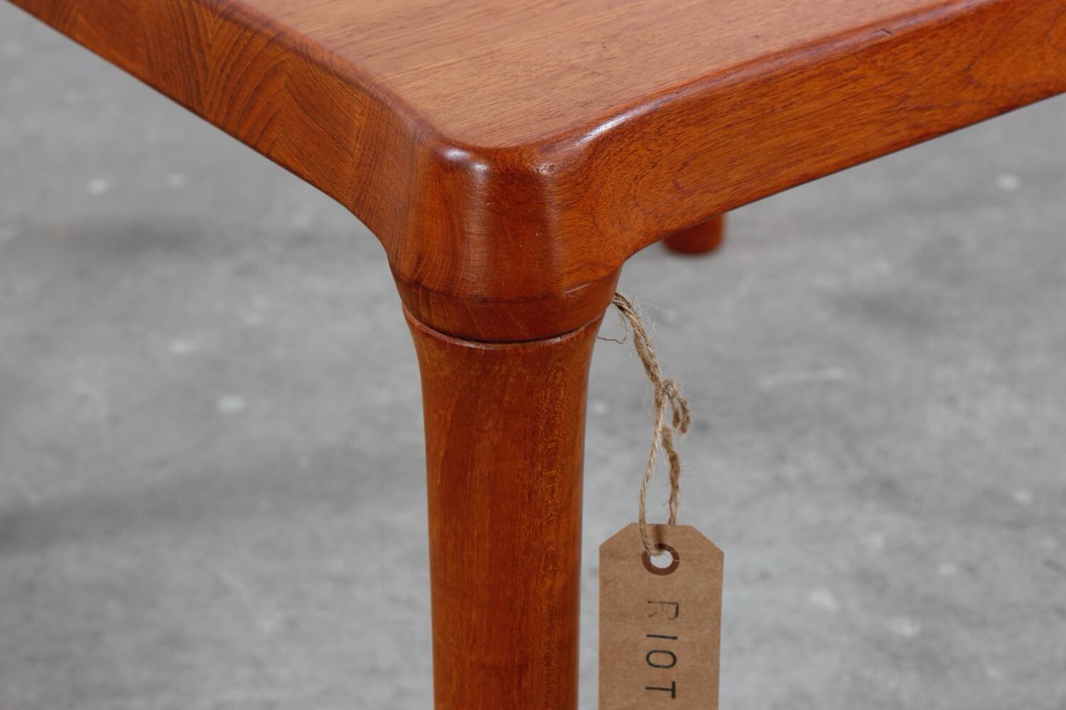 Dänischer Teakholz Coffeetable John Bone GUDME Vintage Couchtisch