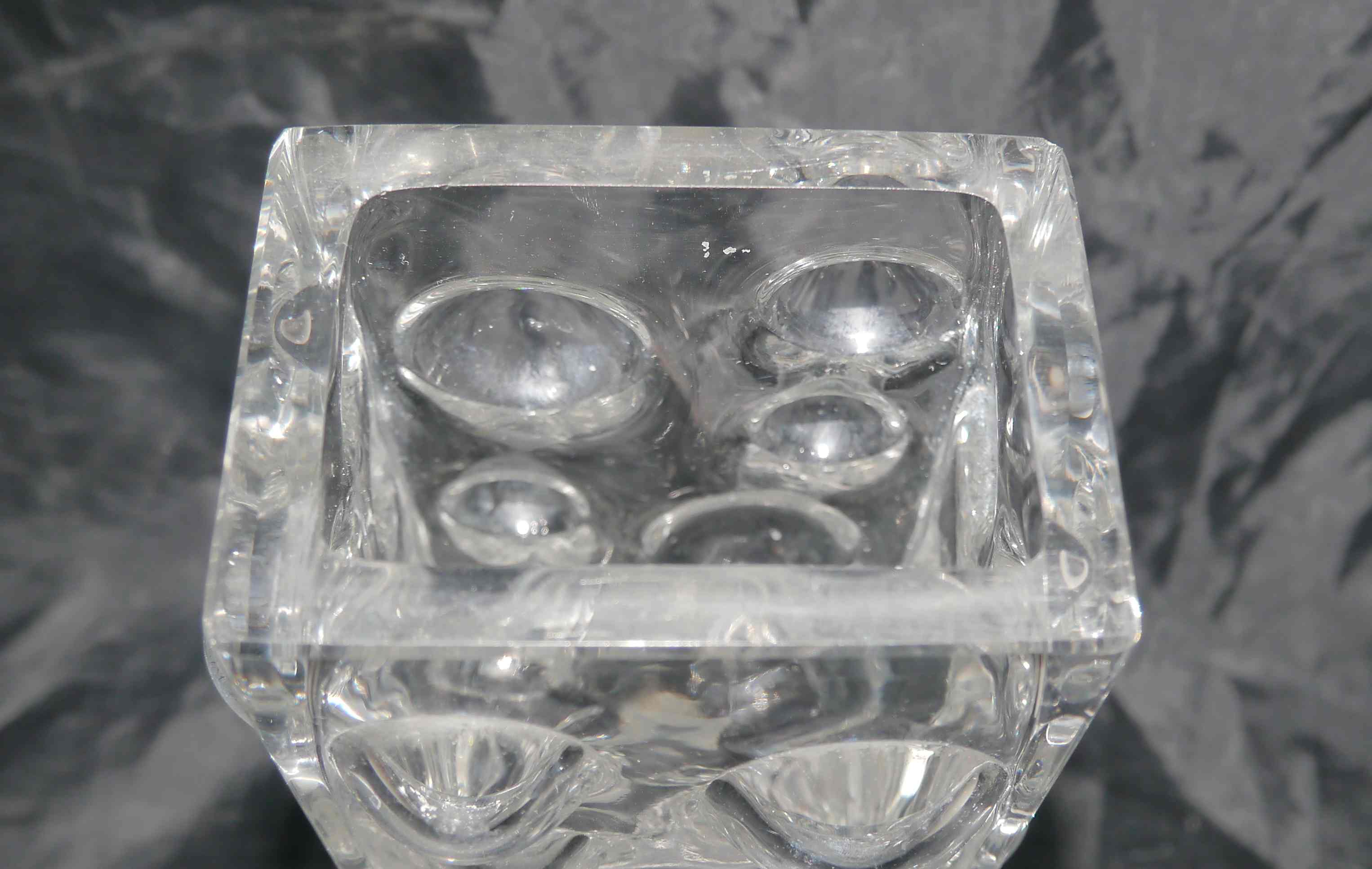 Bubble vase style "Bubble" glass 26 cm – 70's years