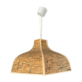 Hanging lamp in cork 80