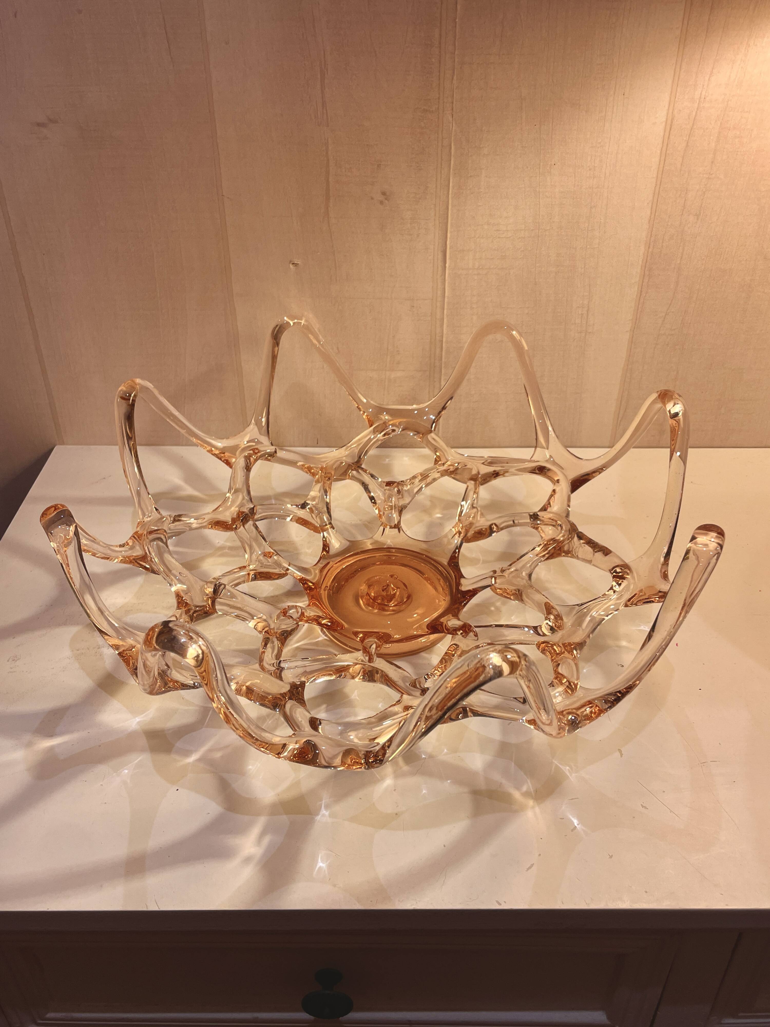 Centre de table Murano, Art déco, Italie