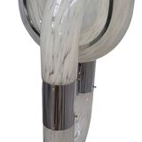Murano Glass Chain Chandelier in Metal by Aldo Nason for Mazzega