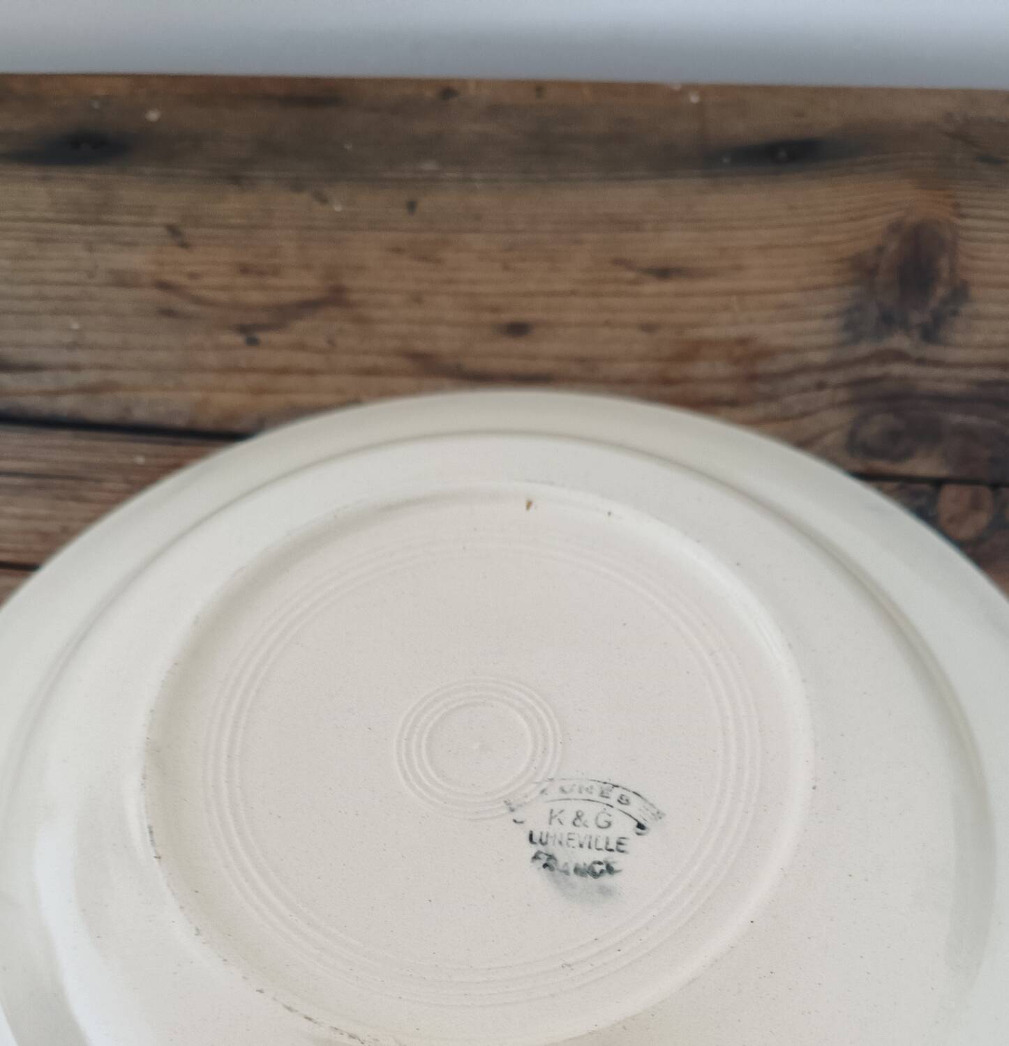 KG Lunéville deep plates