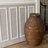 "bourgne" in braided straw