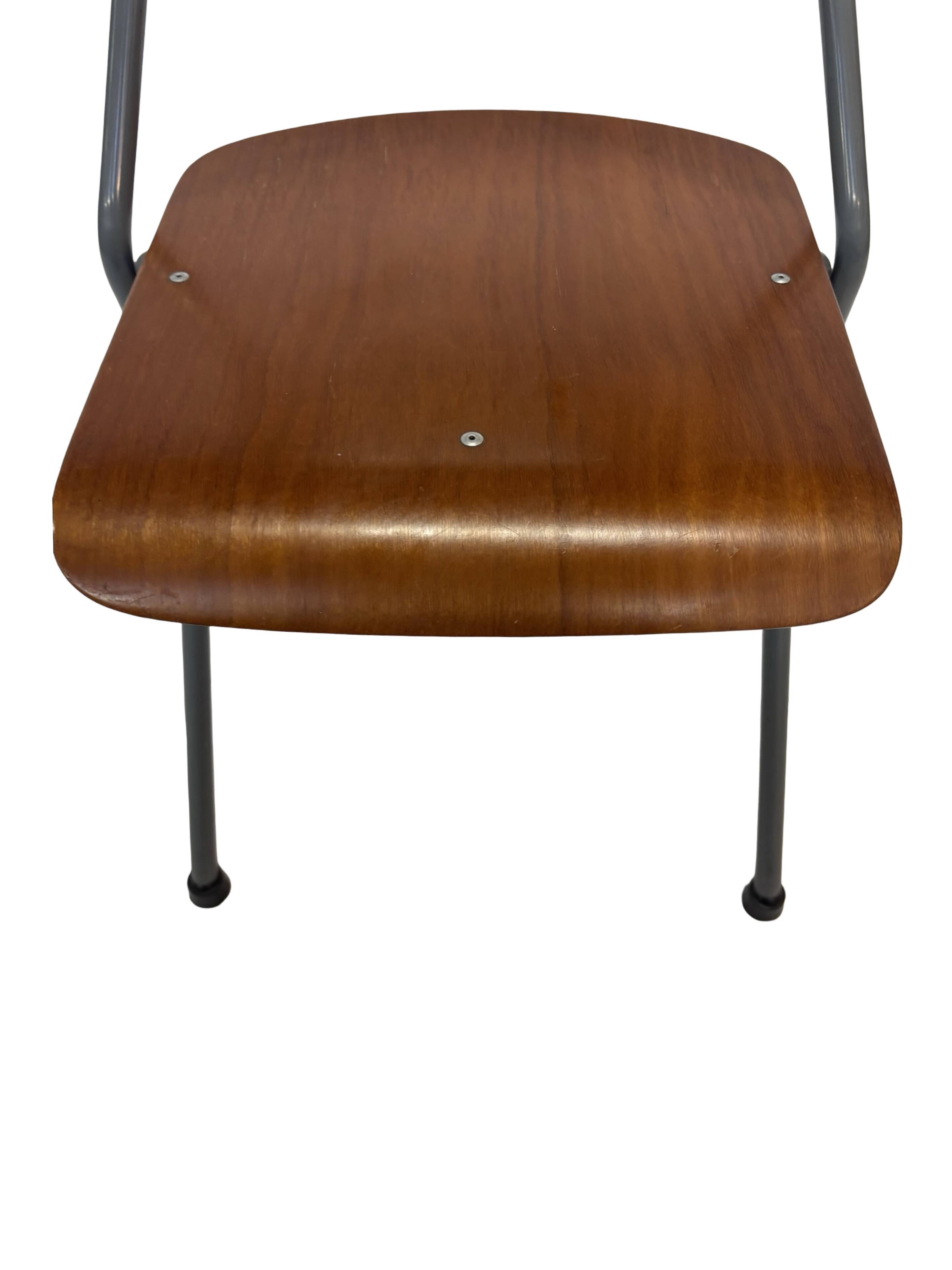 Vintage chair by Ahrend Cirkel 1960s minimalist Dutch design