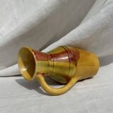 Yellow mediteranean pitcher