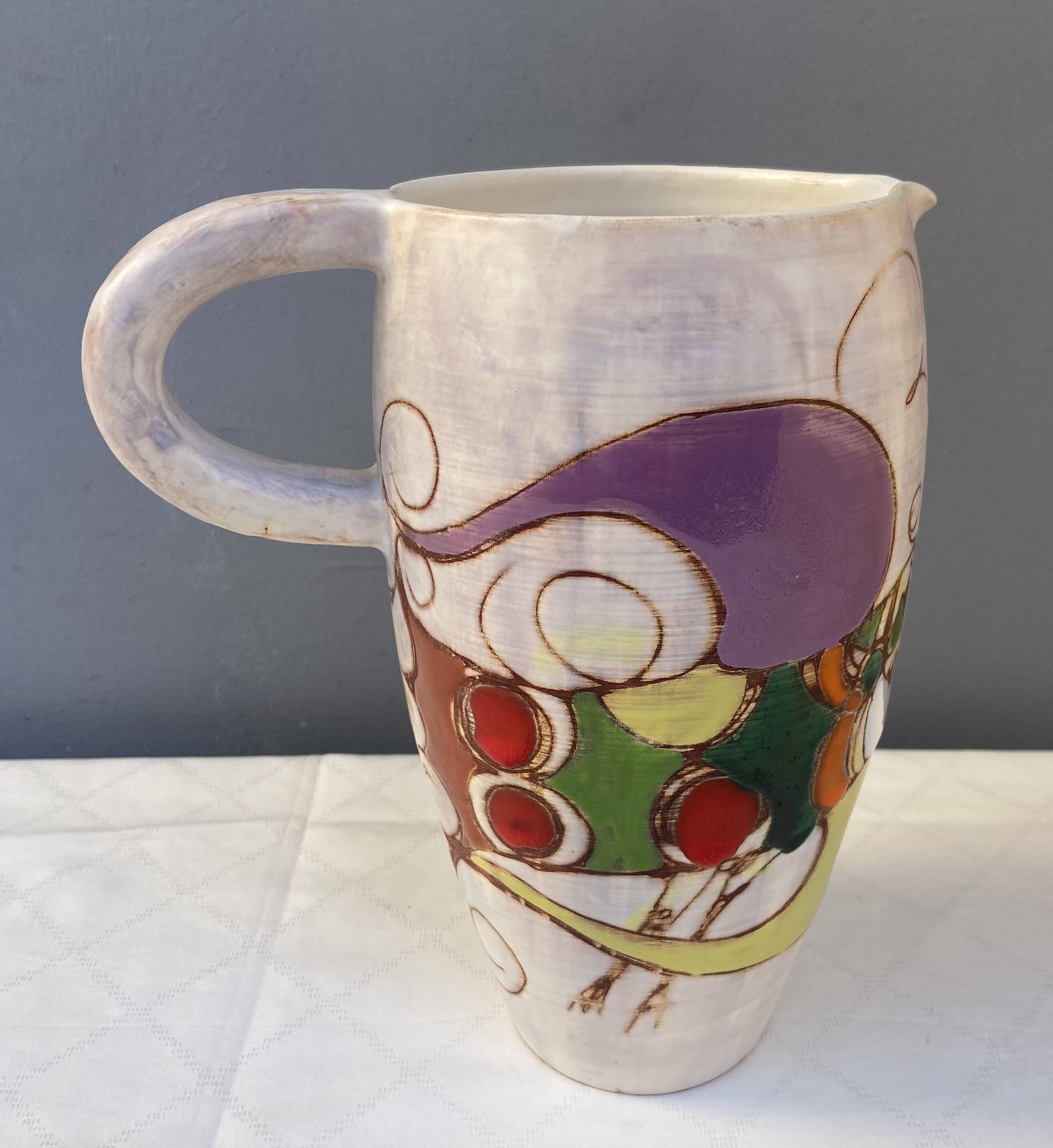 Ceramic jug Marie Thérèse Treinen 1960s