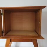 Bedside table compass legs