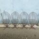 Art Deco metal chair, garden