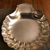 Christofle scallops in silver metal