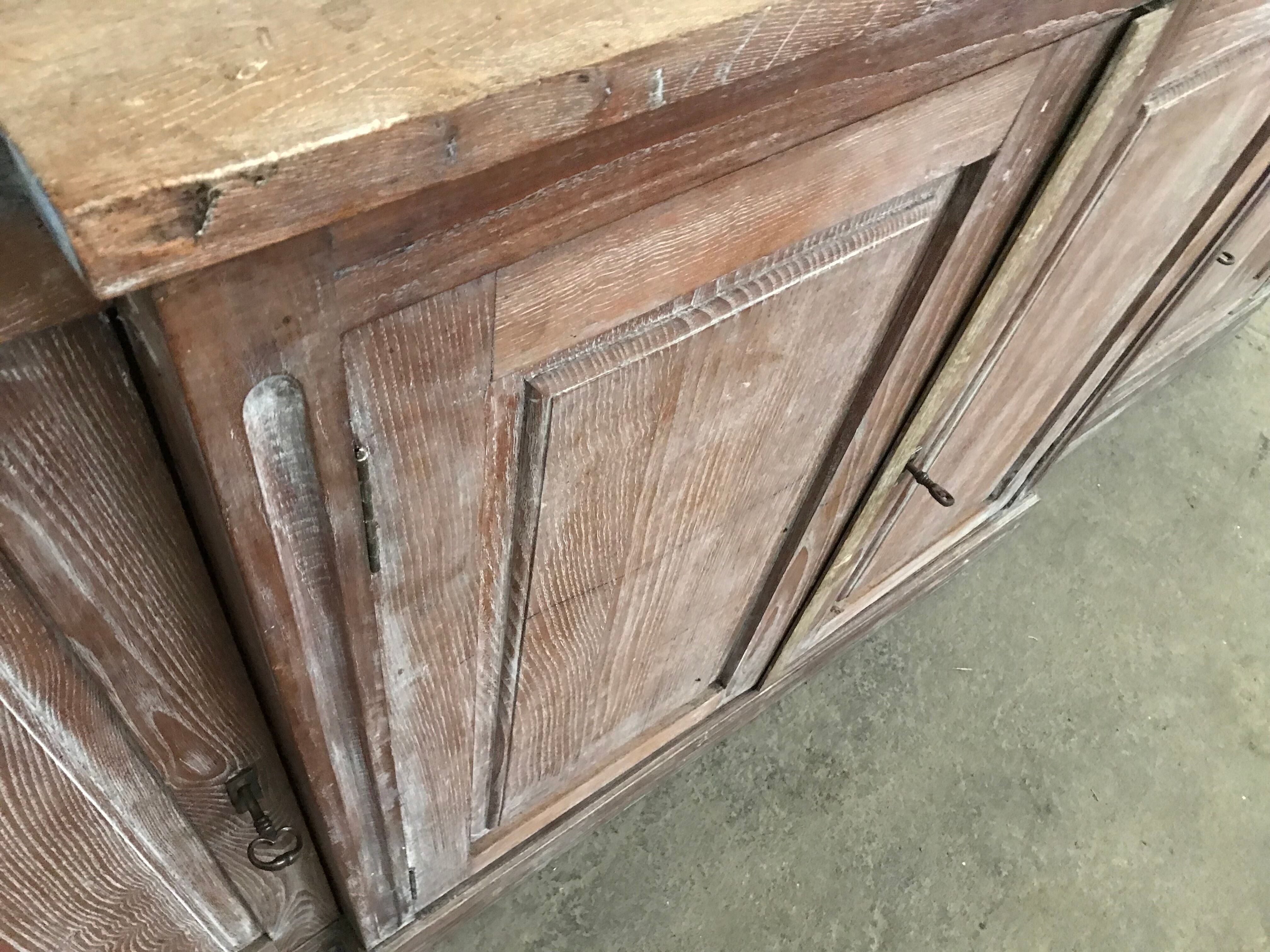 Sideboard solid oak 1930/1940