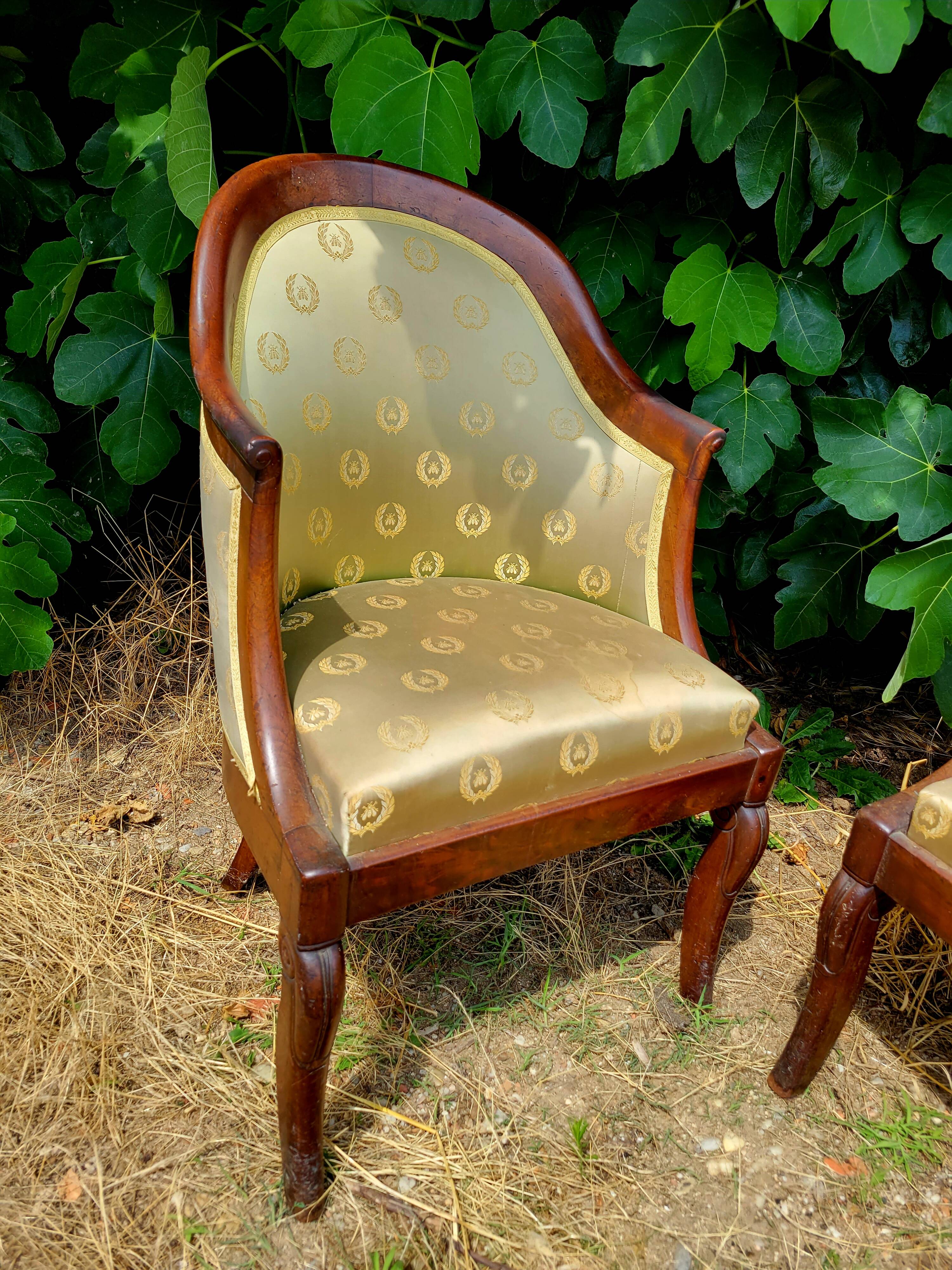 Pair of armchairs Louis XV