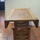 vintage modular table in oak GILLERME and CHAMBRON