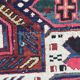Tapis Kazak en laine oriental fait main 140x105cm
