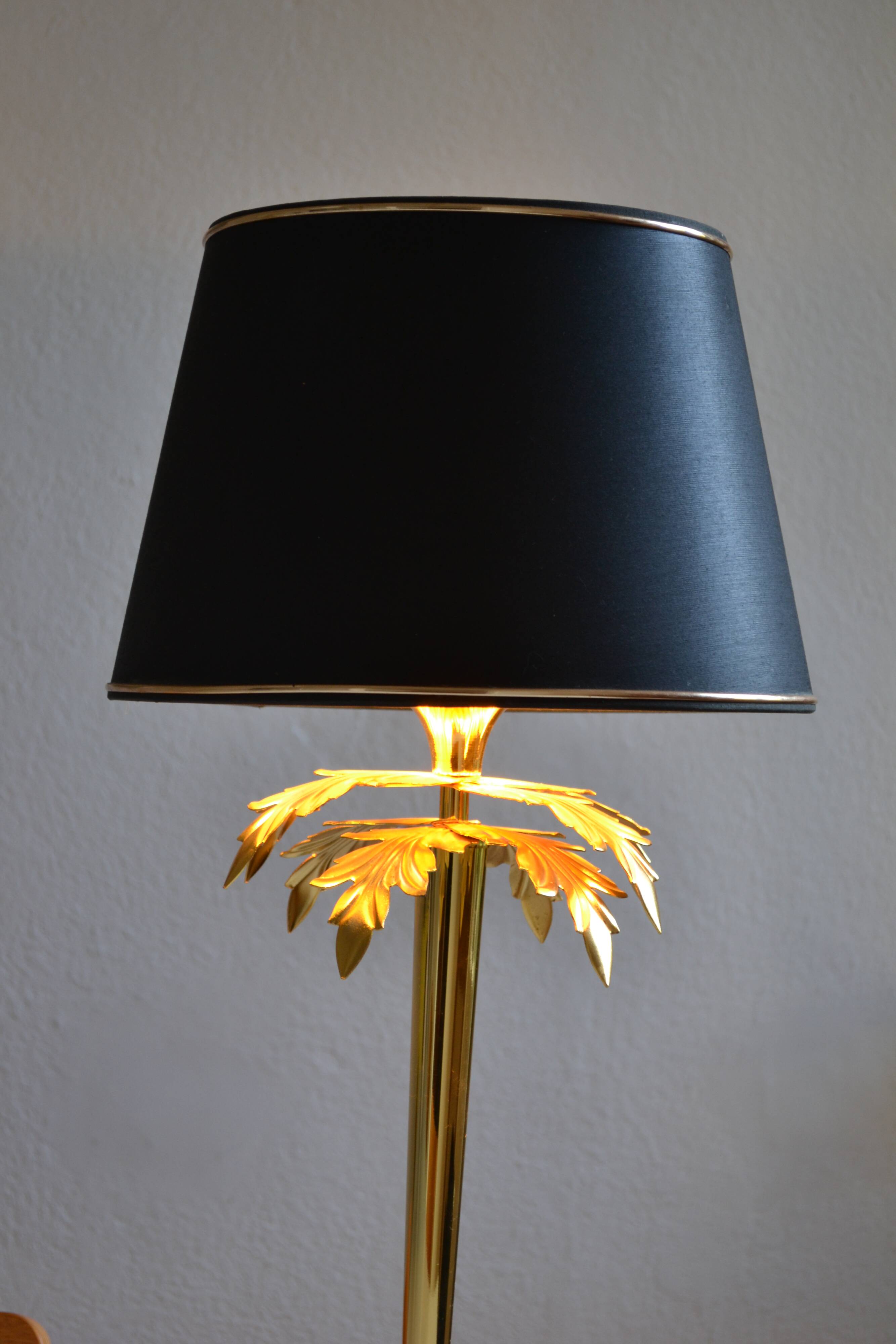“Palm tree” lamp chandelier Deknudt Belgium