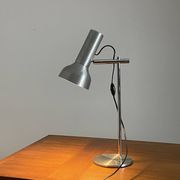 Lampe de bureau en métal des années 1970