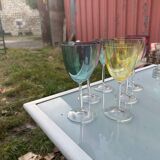 Verres à vin en véritable cristallin