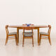 Small Danish extension table in teak, 1970s