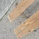 Pair of rustic oak and fir farmhouse benches 1900s - 3m85