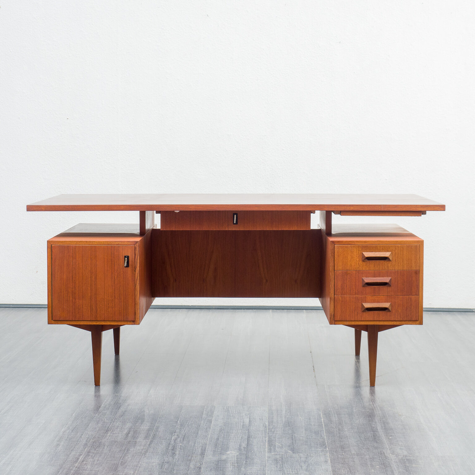 Office 50s, teak, restored