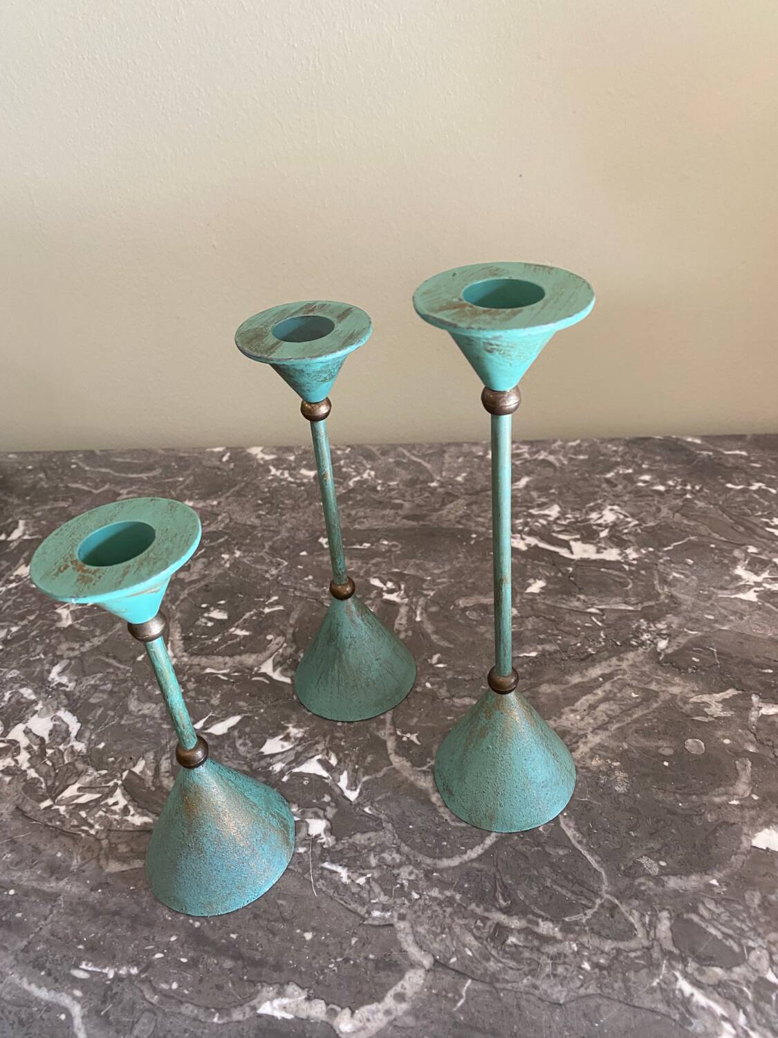 Memphis design candle holder