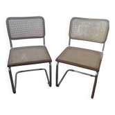 Pair of chairs B32 Marcel Breuer