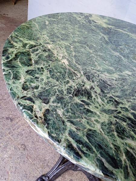 Marble bistro table 67cm / pedestal table