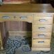 American desk 50s side box 100 x 60 cm