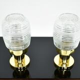 Pair of Mid-Century Table Lamps, Kamenicky Senov, 1960's