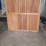 Open bookcase in chene