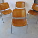 Chaises DSC-106 de Giancarlo Piretti éditées par Anonima Castelli ,1970