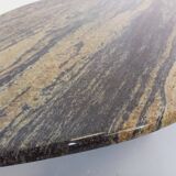 Vintage 70s Oval Marble Coffee Table