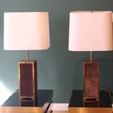 Important pair of lamps from the 70s