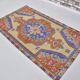 Tapis anatolien rouge et bleu sku 2596