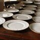 Bernardaud service, Verlaine model, in Limoges porcelain