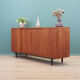 Enfilade en teck, design danois, années 1960, production: Danemark