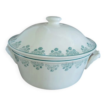 Antique soup tureen Digoin and Sarreguemines
