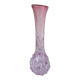 Pink glass vase