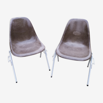 Chaises DSS Charles et Ray Eames Herman Miller années 50-60