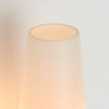 Set of 3 Sconces in Opaline Glass By Raak Amsterdam, Netherlands - 1960's