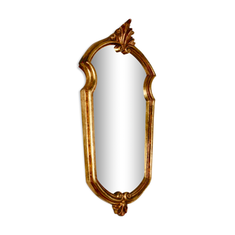 Gilded wood mirror