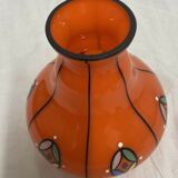 Vase Tango by Michael Powolny for Loetz glass period secession year 1915